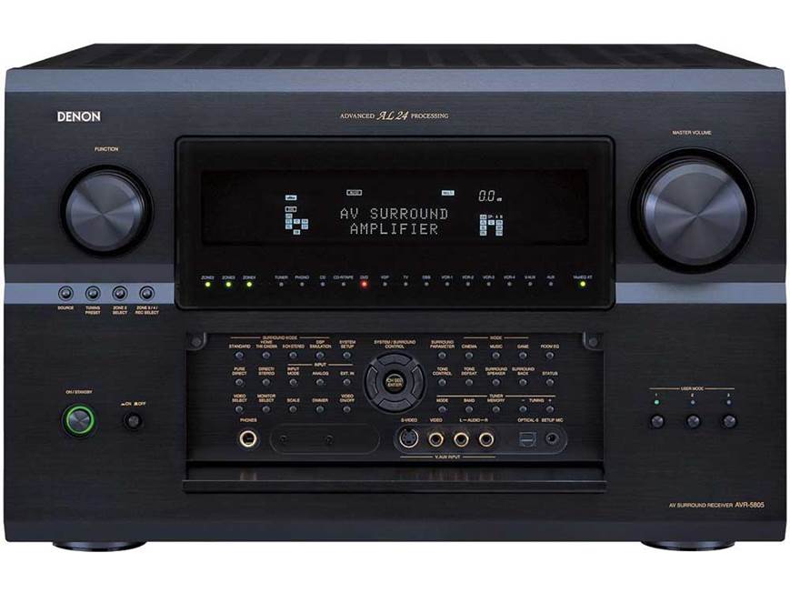 Denon AVR-5805MK2 THX® Ultra2 home theater receiver with 1080p