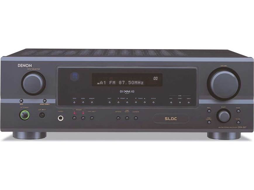 Denon DRA-397 XM-ready stereo receiver at Crutchfield