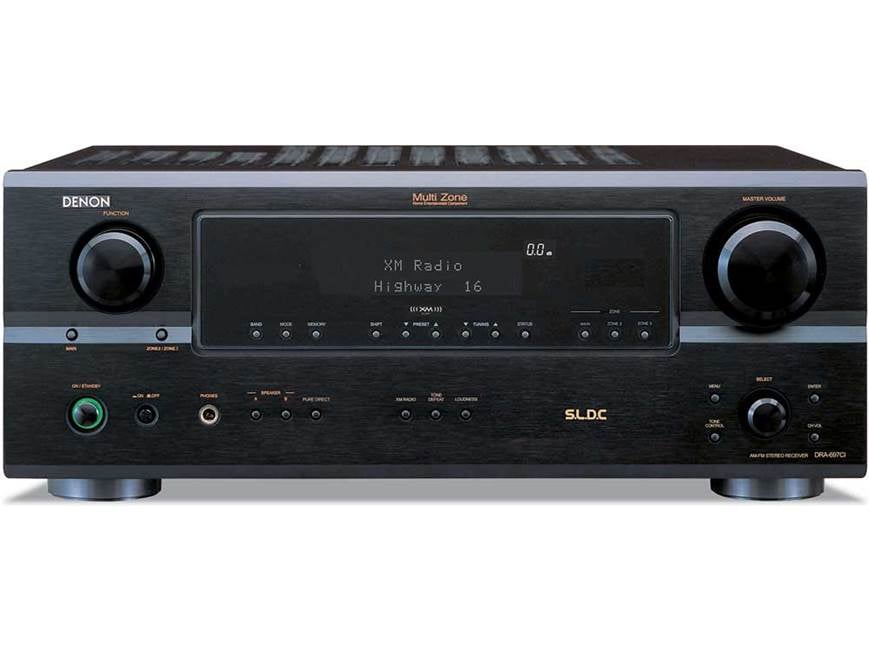 Denon DRA-697CI XM-ready stereo receiver at Crutchfield