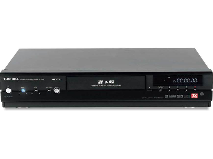 Toshiba RD-XS55 DVD recorder + 250 GB hard drive with DVD video