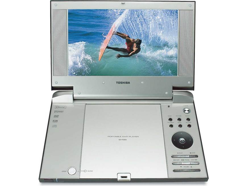 Toshiba SD-P2800 Portable DVD player with 9