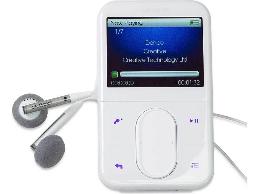 Creative ZEN Vision:M (White) 30GB MP3/WMA player with video and