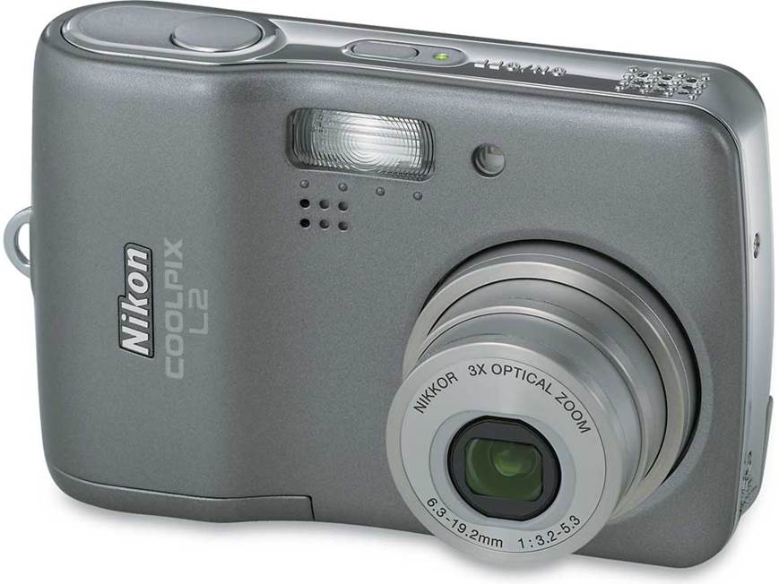 Nikon Coolpix L2 6-megapixel digital camera at Crutchfield