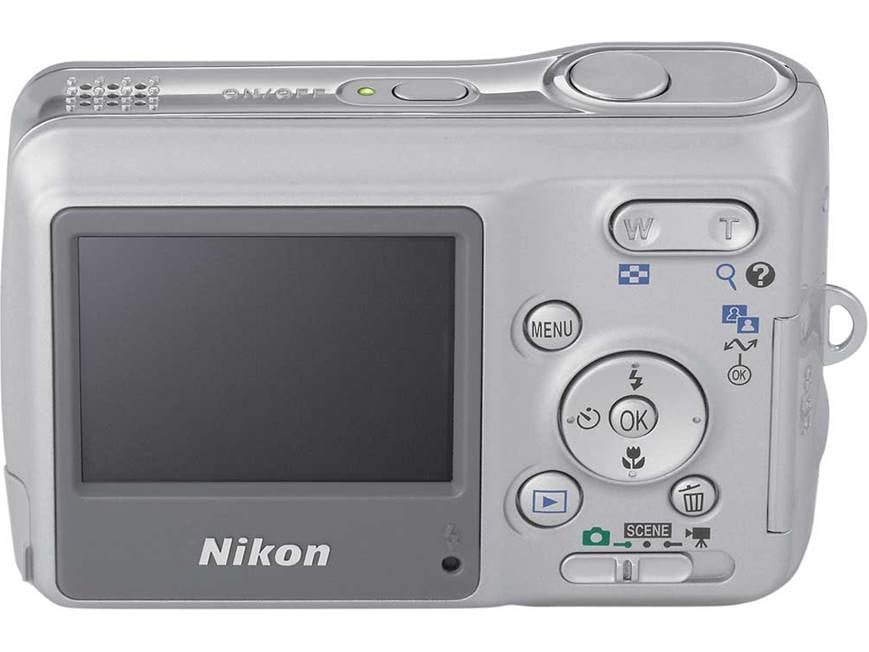 Nikon Coolpix L3 5.1-megapixel digital camera at Crutchfield