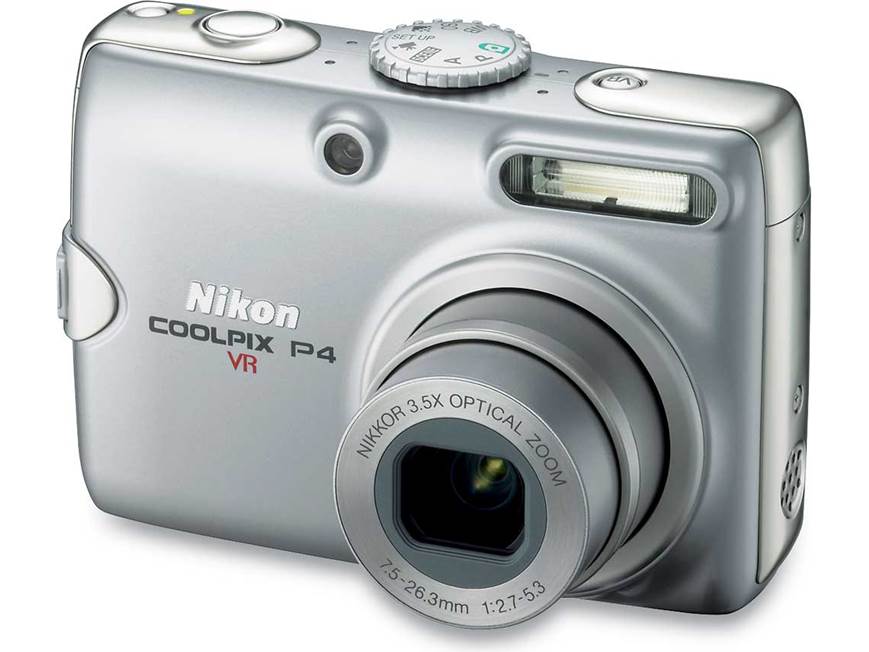❗️激安価格❗️デジカメ　本体　Nikon Coolpix P4 VR Nikon Coolpix P4 8.1-megapixel digital camera at Crutchfield