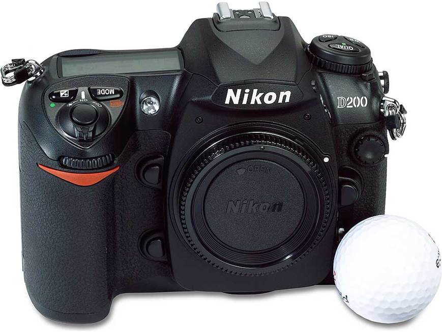 Nikon D200 (body only) 10.2-megapixel digital SLR camera at