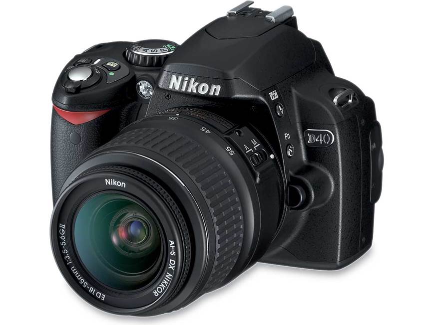 ニコン Nikon D40 デジタルカメラ Nikon D40 Kit 6.1-megapixel digital SLR camera with 18-55mm zoom