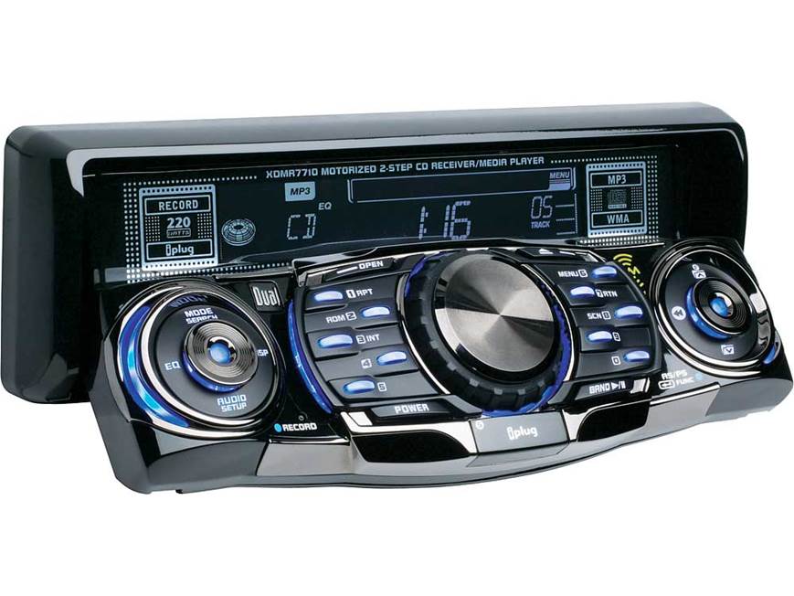 Dual XDMR7710 CD player with MP3/WMA playback at Crutchfield