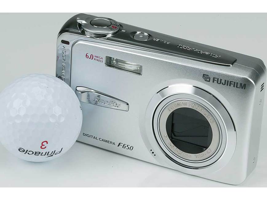 Fujifilm FinePix F650 6-megapixel digital camera at Crutchfield