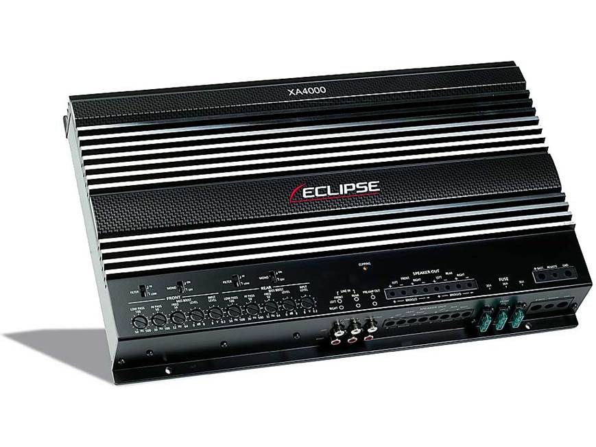 Eclipse XA4000 4-channel car amplifier 125 watts x 4 at Crutchfield
