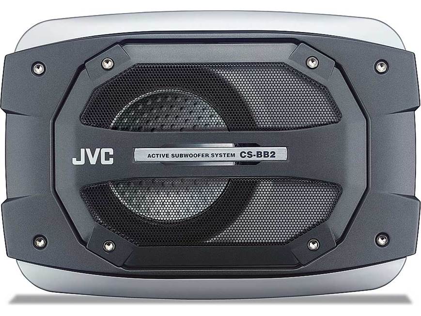 車のパーツ JVC ACTIVE SUB WOOFER CS-DA717 JVC CS-BB2 Compact powered subwoofer at Crutchfield