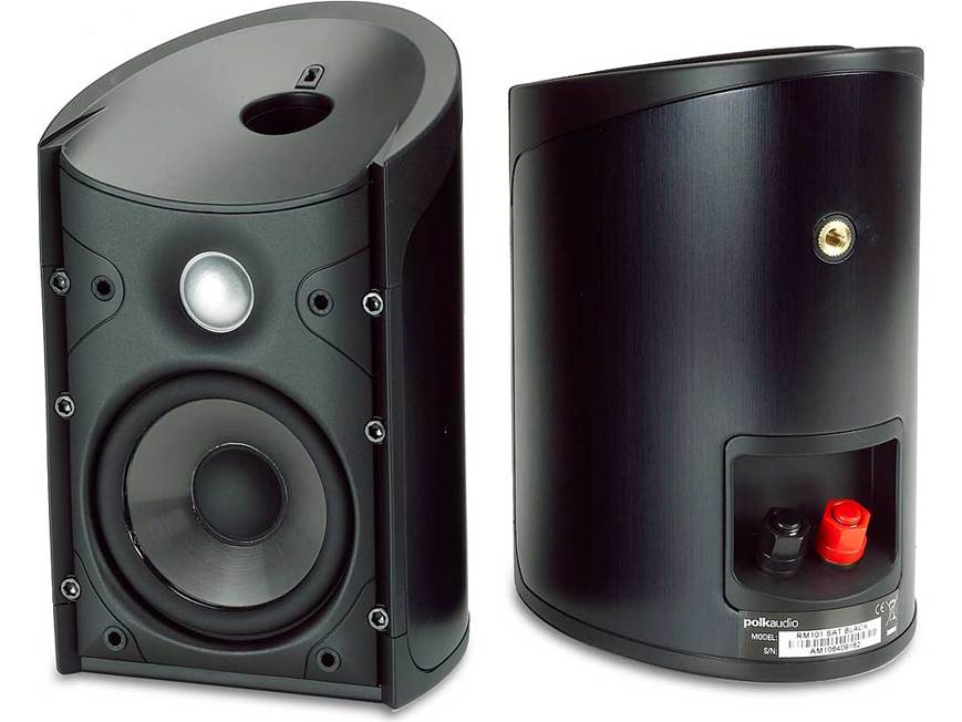 Polk Audio RM20 5-Pack (Black) 5-piece home theater speaker