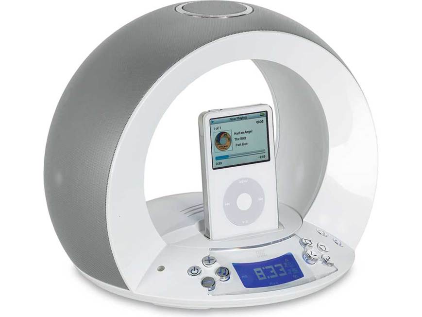 iPod 30GB + JBL on station すぐ聴けるセット JBL On Stage Micro™ (Aluminum) Powered speaker system for iPod
