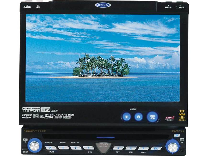 Jensen VM9311TS DVD/CD receiver with 7