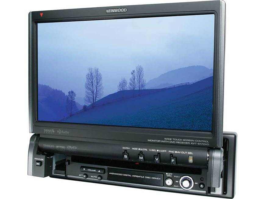 Kenwood KVT-617DVD In-dash DVD player with 7