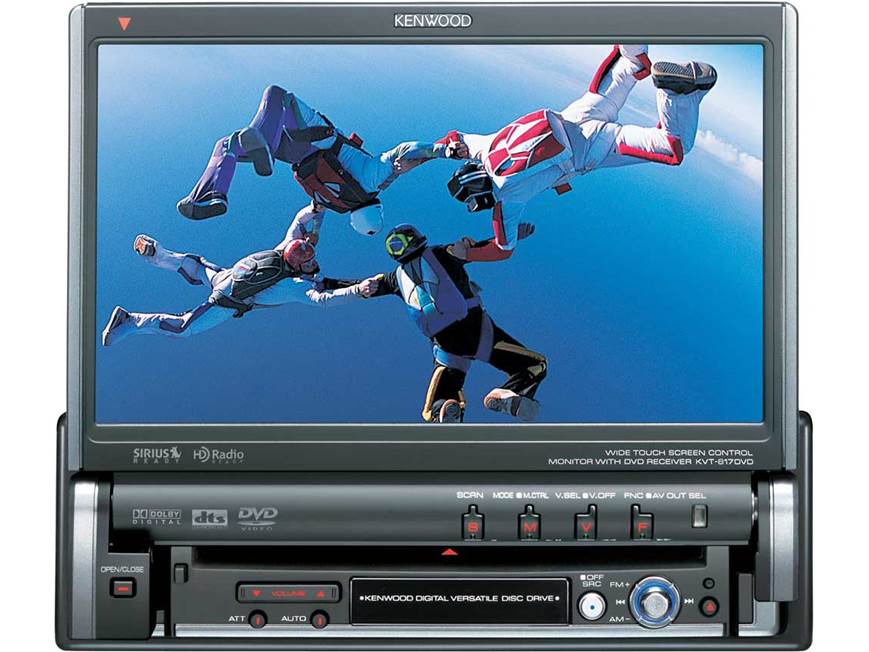 Kenwood KVT-617DVD In-dash DVD player with 7