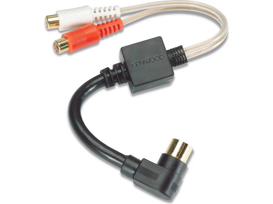 Kenwood CA-C1AUX Auxiliary input adapter with female RCA