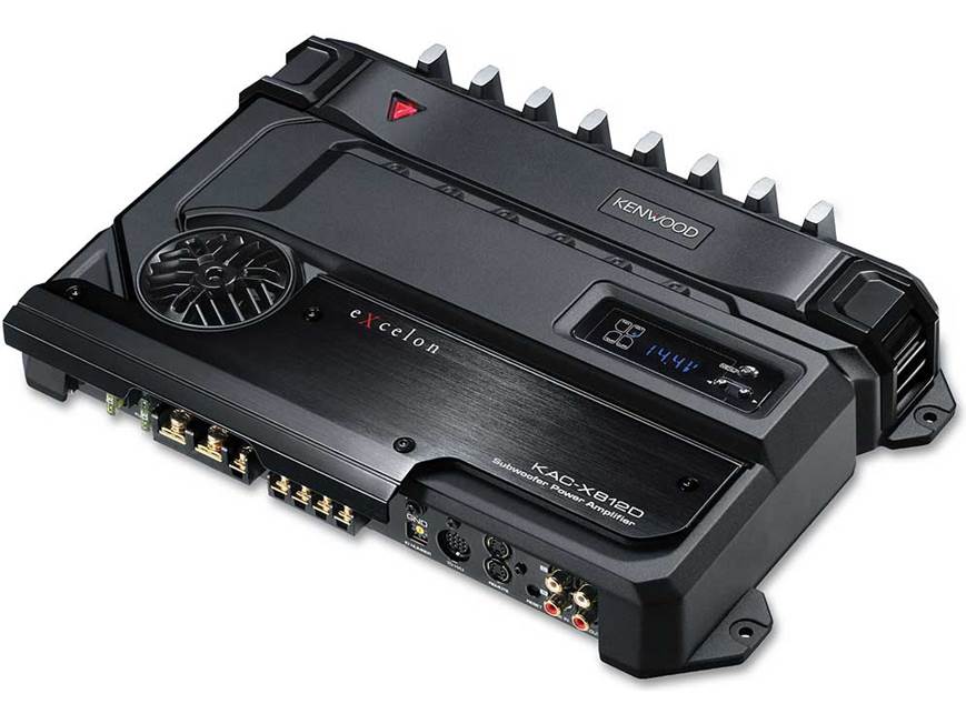 Kenwood Excelon KAC-X812D Mono subwoofer amplifier 533 watts RMS x