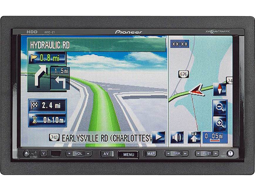 Pioneer AVIC-Z1 In-dash DVD receiver/navigation system with 30GB