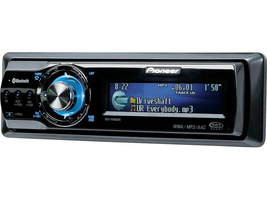Pioneer DEH-P9800BT CD receiver at Crutchfield