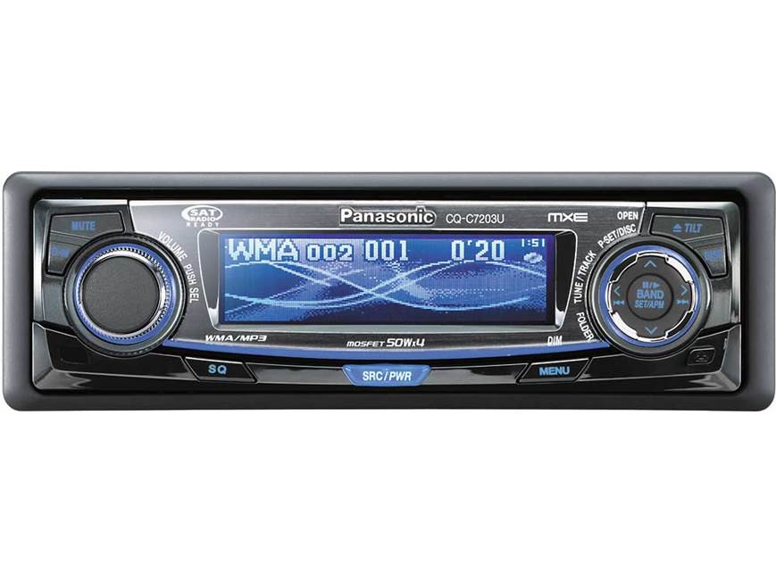 Panasonic MXE CQ-C7203U CD receiver with MP3/WMA playback at