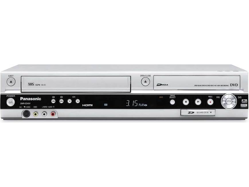 Panasonic DMR-E70V DVD VHS レコーダー Panasonic DMR-ES45VS DVD recorder/VCR combo with digital video