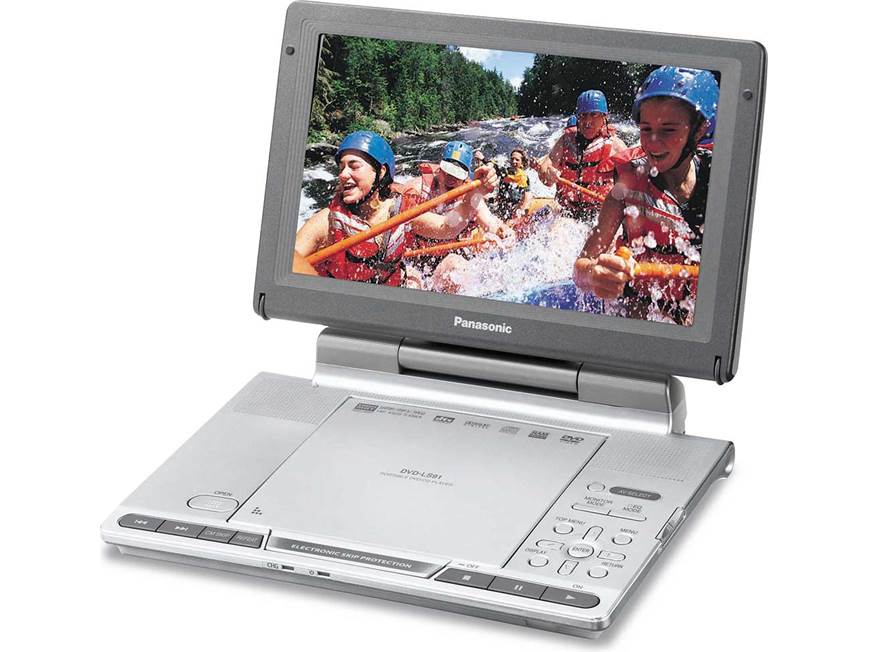 Panasonic DVD-LS91 Portable DVD player with 9