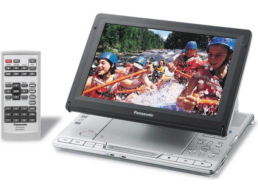 Panasonic DVD-LX97 ポータブル DVD/CDプレーヤー Panasonic DVD-LX97 Portable DVD player with 9