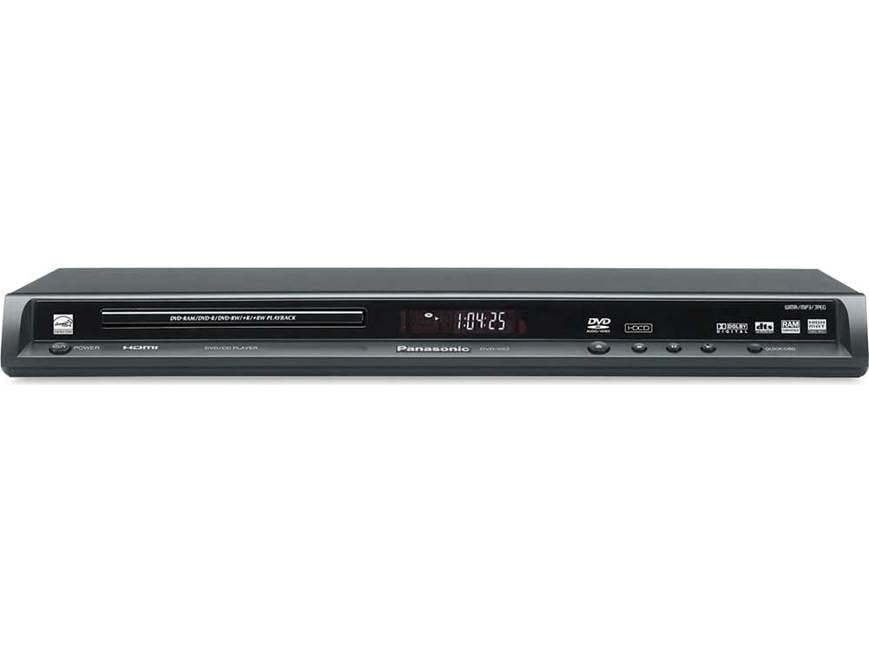 Panasonic DVD-S52 (Black) DVD/CD player with digital video output