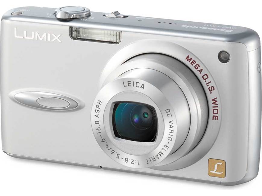 Panasonic Lumix® DMC-FX01 (Silver) 6-megapixel digital camera
