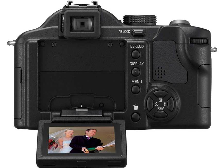 Panasonic DMC-FZ30 (Black) 8-megapixel digital camera with 12X