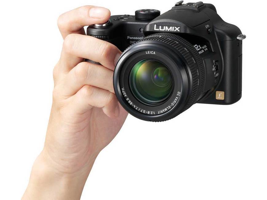 Panasonic Lumix® DMC-FZ50 10.1-megapixel digital camera with 12X