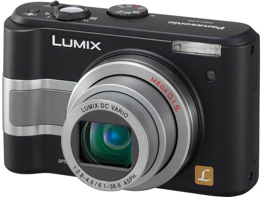 Panasonic Lumix® DMC-LZ5 (Black) 6-megapixel digital camera (Black
