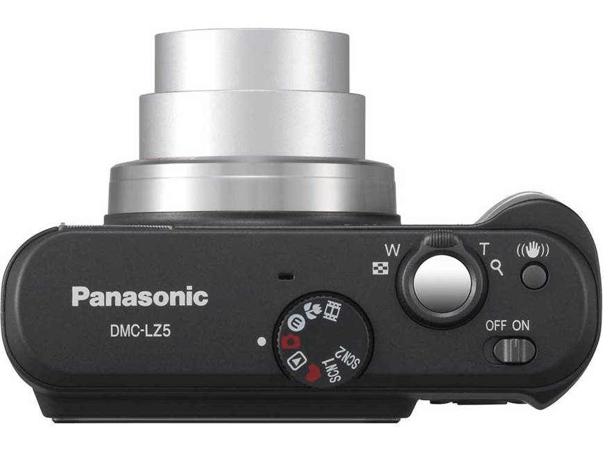 Panasonic Lumix® DMC-LZ5 (Black) 6-megapixel digital camera (Black