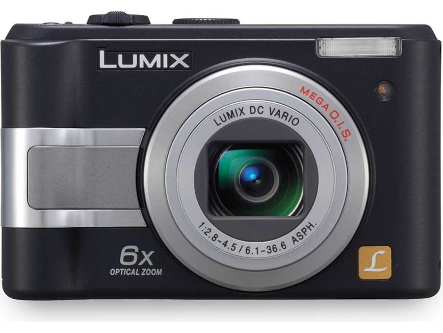 Panasonic Lumix® DMC-LZ5 (Black) 6-megapixel digital camera (Black