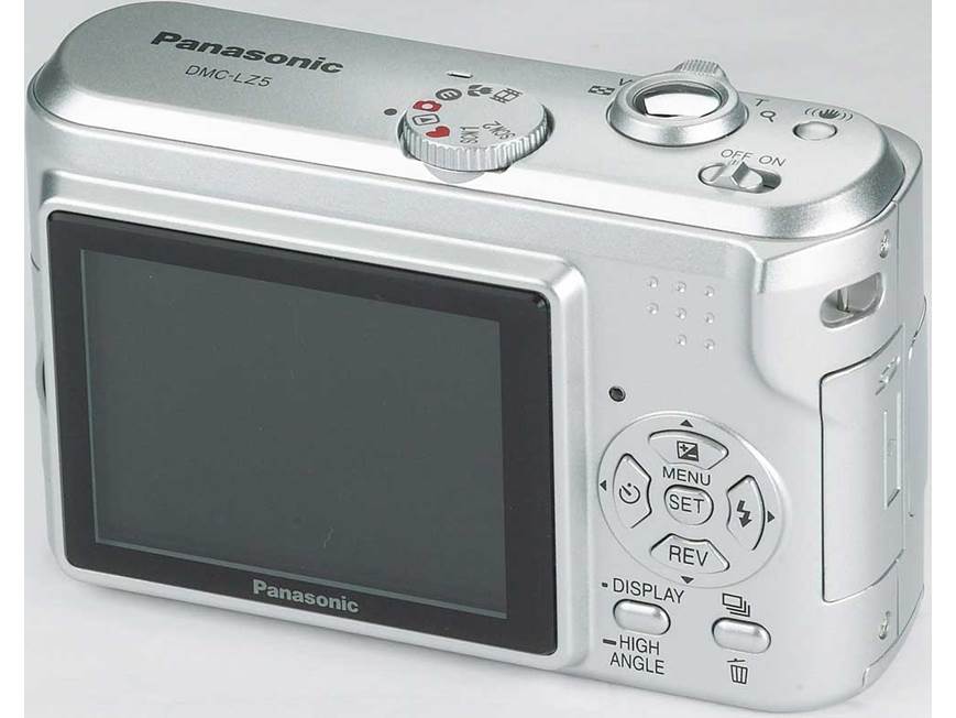 Panasonic Lumix® DMC-LZ5 (Silver) 6-megapixel digital camera