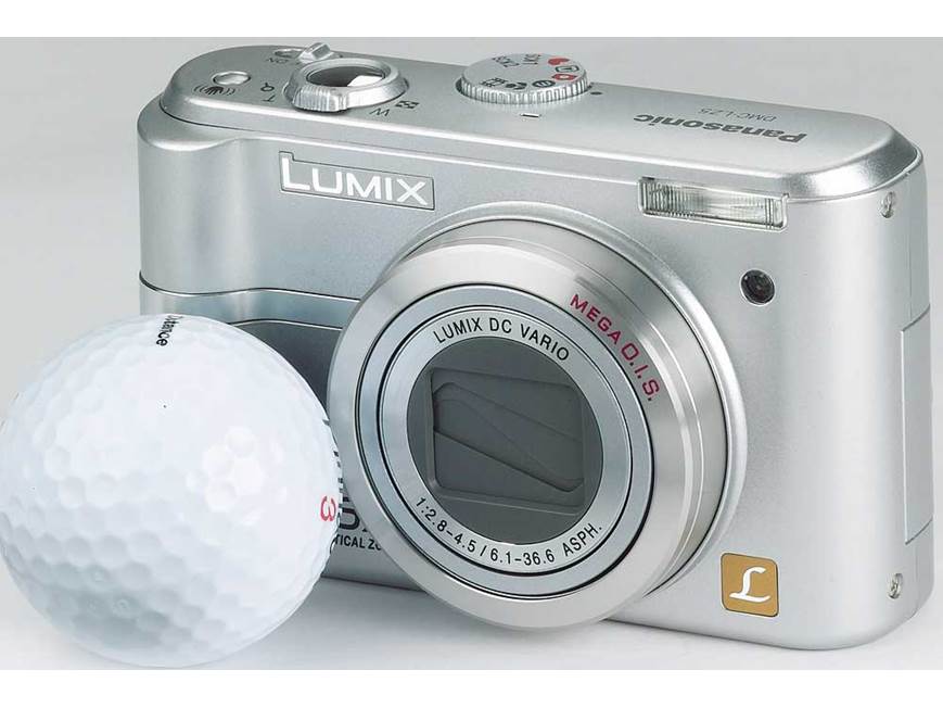 Panasonic Lumix® DMC-LZ5 (Silver) 6-megapixel digital camera