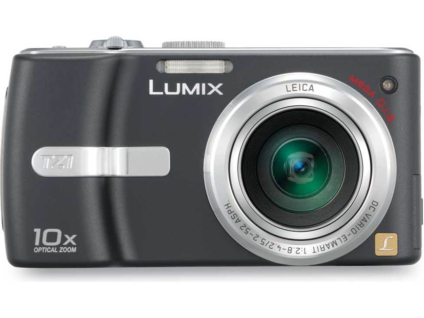 Panasonic Lumix® DMC-TZ1 (Black) 5-megapixel digital camera with