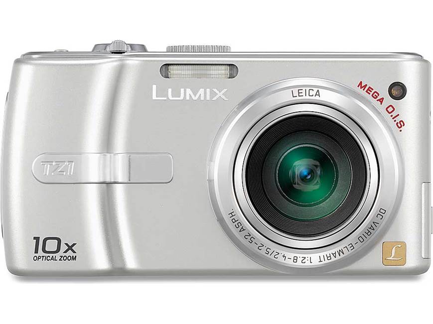 Panasonic Lumix® DMC-TZ1 (Silver) 5-megapixel digital camera with