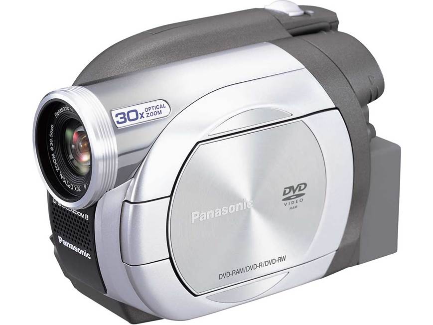 Panasonic VDR-D100 DVD camcorder at Crutchfield