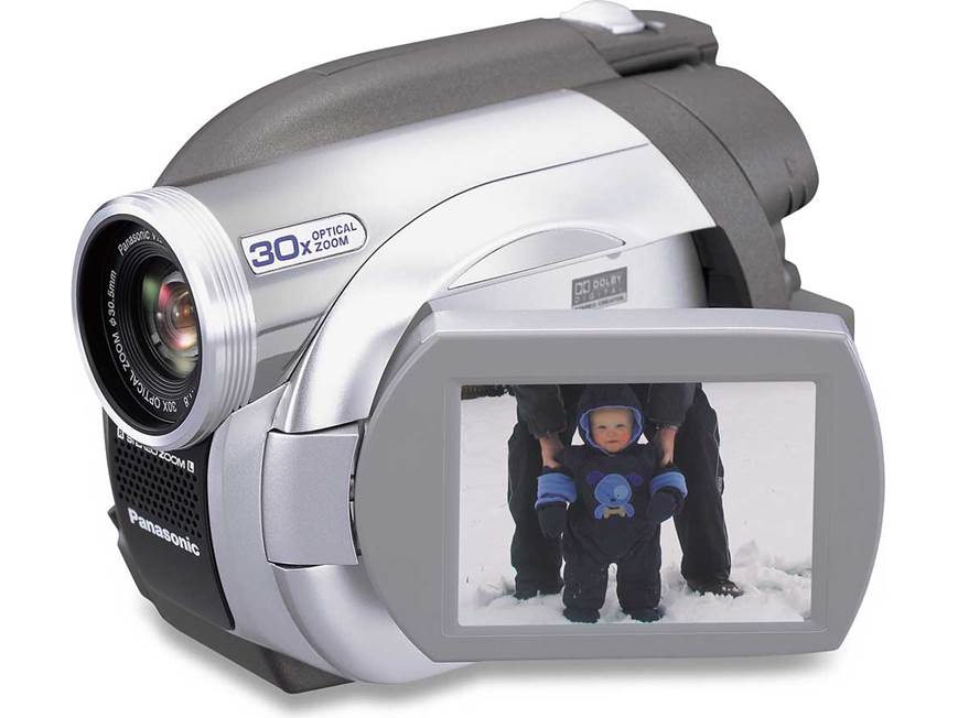 Panasonic VDR-D100 DVD camcorder at Crutchfield