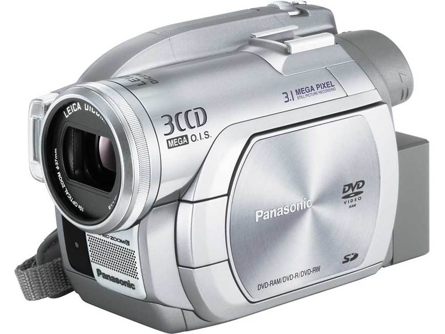 Panasonic VDR-D300 DVD camcorder at Crutchfield