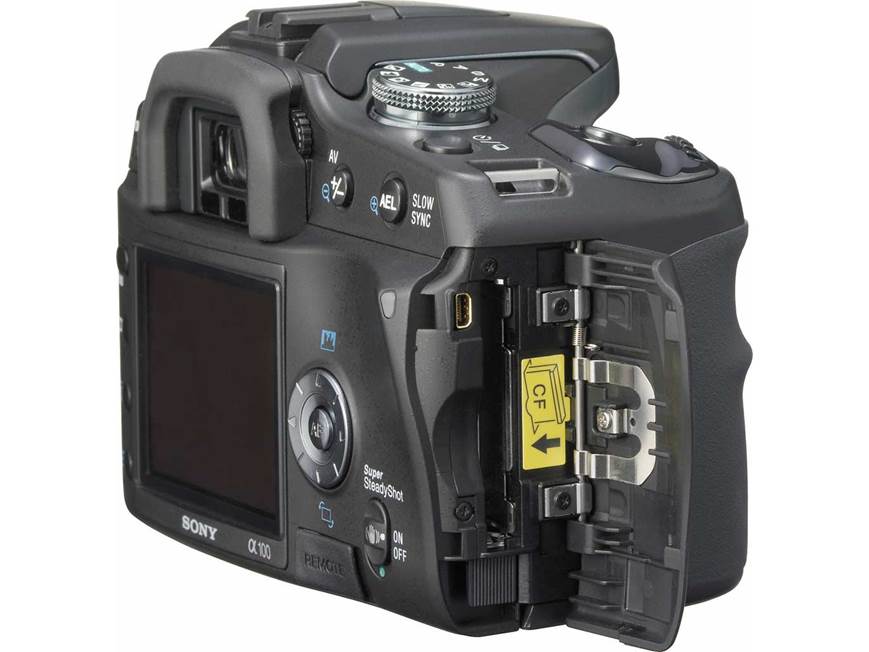 Sony DSLR-A100 Kit 10-megapixel digital SLR camerawith 18-200mm