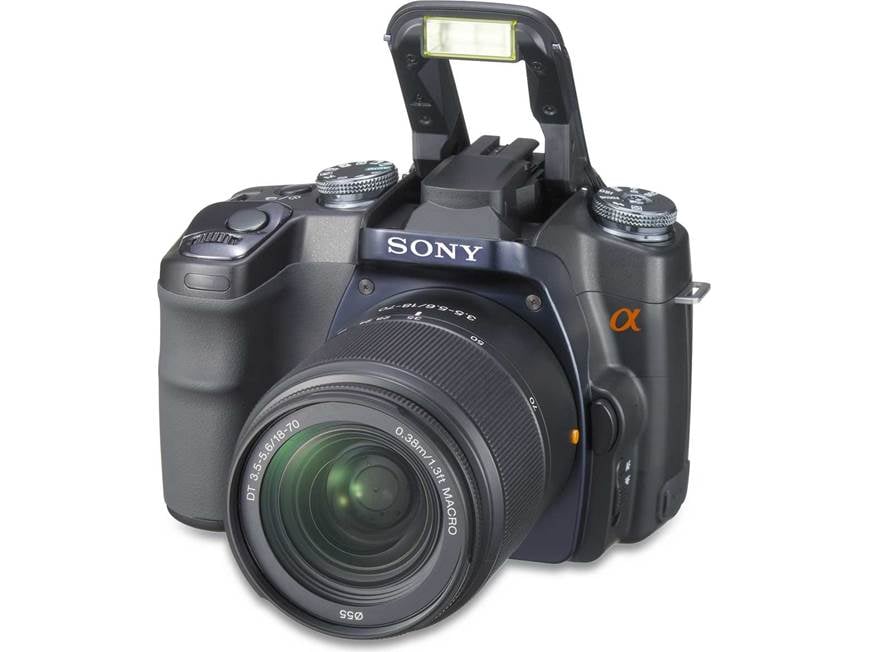 Sony Alpha DSLR-A100 Kit 10-megapixel digital SLR camerawith 18