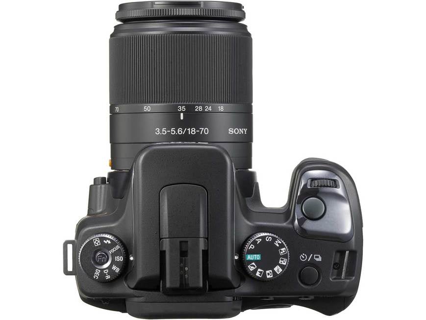 Sony Alpha DSLR-A100 Kit 10-megapixel digital SLR camerawith 18