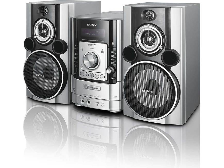 Sony CMT-HPR99XM XM-ready 5-CD/AM/FM shelf system at Crutchfield