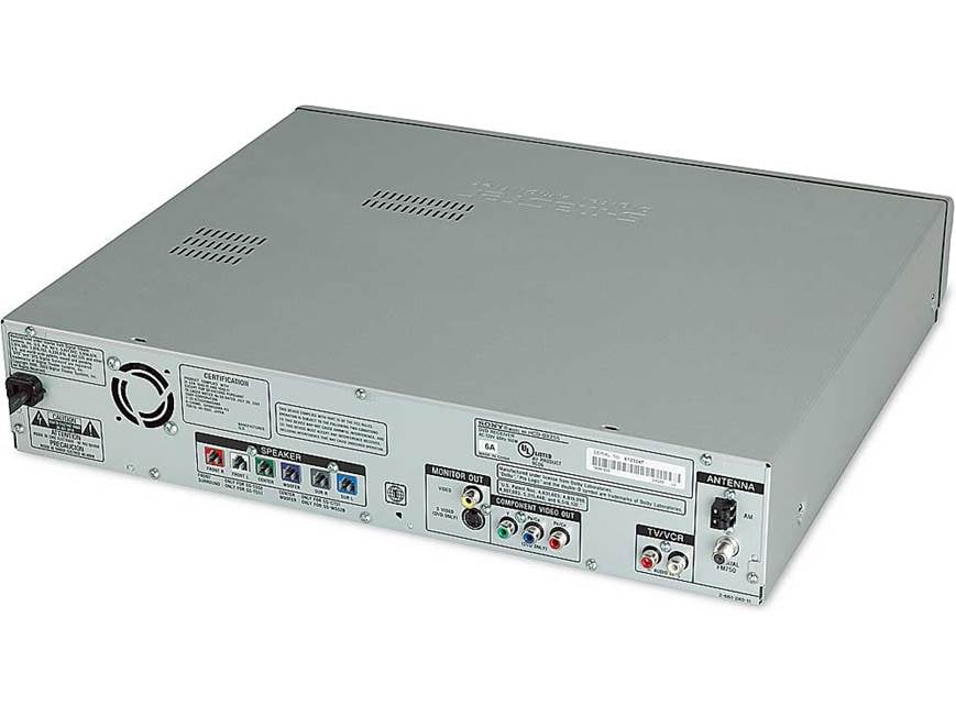 Sony DAV-DX255 5-disc DVD home theater system at Crutchfield