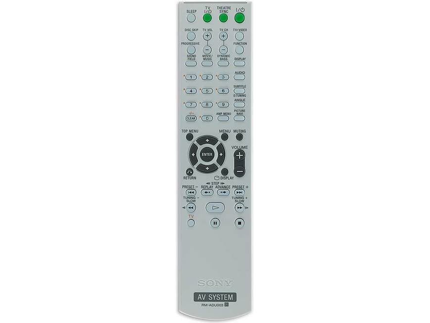 Sony DAV-DX255 5-disc DVD home theater system at Crutchfield