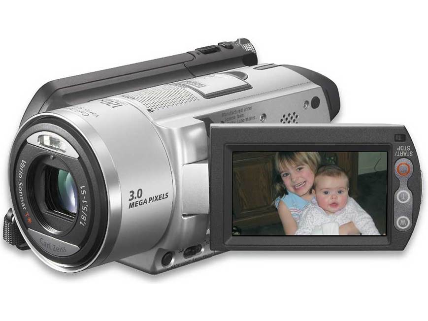 ソニー ビデオカメラ DCR-SR100 SONY VIDEO CAMERA Sony DCR-SR100 30GB hard drive camcorder at Crutchfield