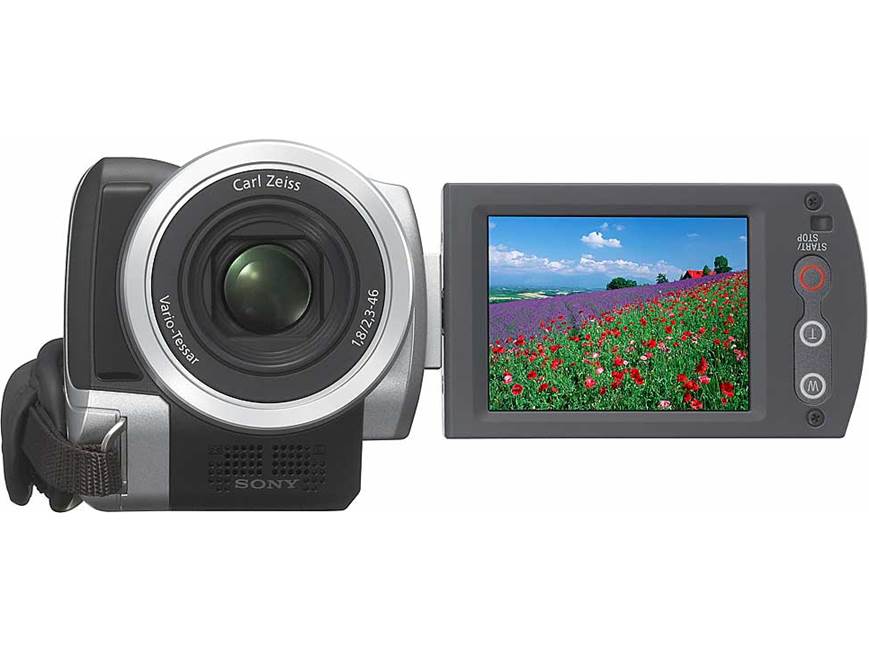 Sony DCR-SR40 30GB hard drive camcorder at Crutchfield